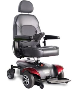 New Merits Powerchair, Vision CF Front Wheel Drive Design, Quality Made Affordable