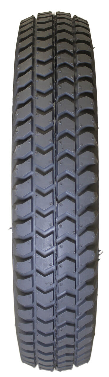 3.00-8 (14 x 3") 1 Solid Gray Tire, FITS INVACARE TDX, PERMOBIL (ExceptHD) - Image 2