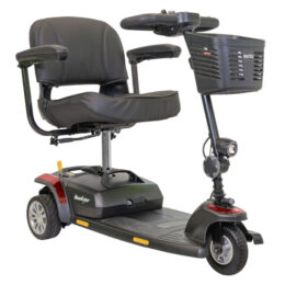 Merits Roadster S, 3 Wheel Scooter, Lightweight Portability, Take A Part Travel Scooter