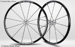 Quickie Spinergy Sporty 12 Spoke Wheel Chair Wheels, (PAIR) (5 Hand Rim Colors & 9 Spoke Colors Available.) Fits All Models